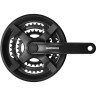 Система SHIMANO TOURNEY TY301, 175 мм, квадрат, 42/34/24, с защитой, черный, без упаковки AFCTY301E244CL